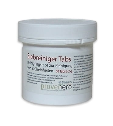 Kaffeefettlöser, 1 VPE  x 50 Tabs