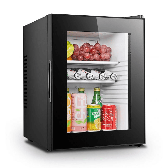 Minibar, 40 Liter, mit Glastür