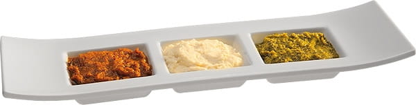 Dipschale "Casual", Melamin, weiß
