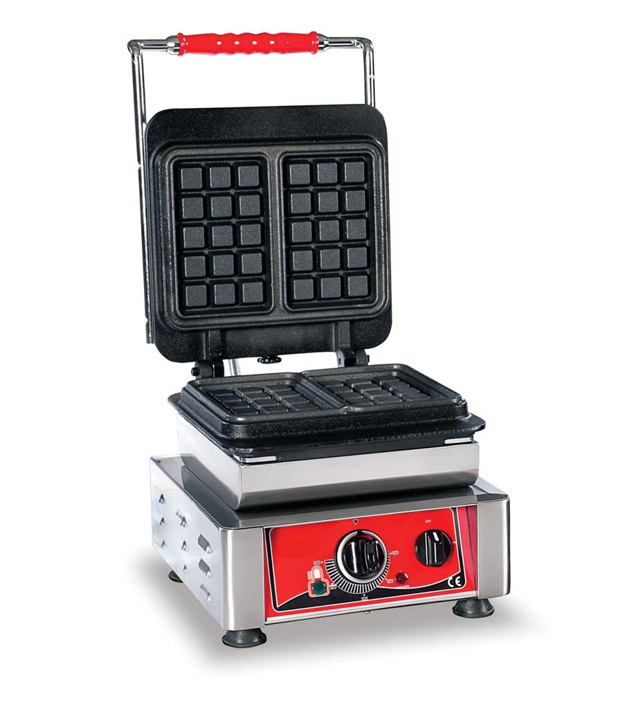 Waffeleisen für 1 Backplatte Brüsseler Waffel, exklusive Backplatte