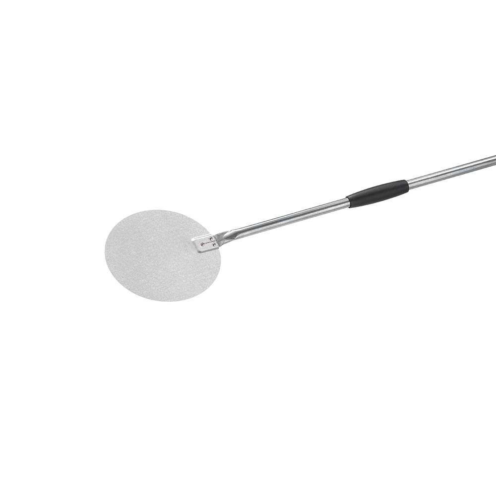Pizzaschaufel aus Aluminium, rund