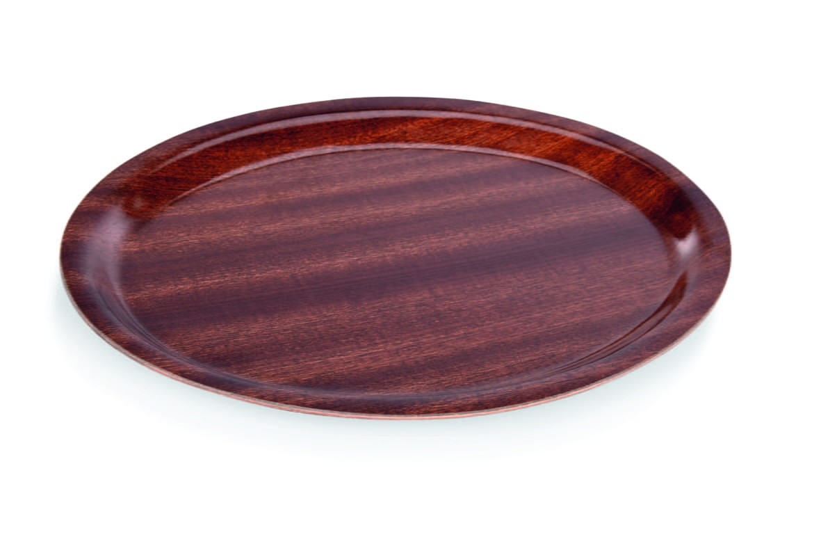 Cafe-Tablett, oval, 29x21 cm