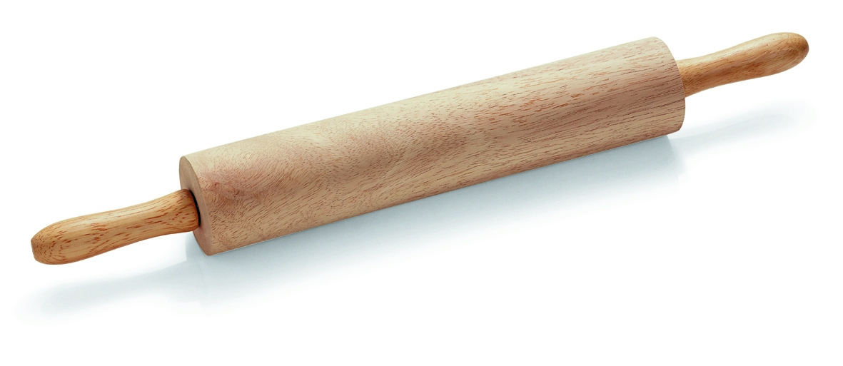 Teigrolle - Ø 7 cm - Holz - mit Kugellager