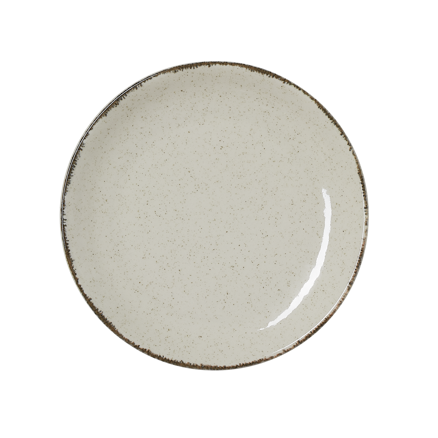 "SMILLA Sand" Flacher Teller, Ø 17 cm