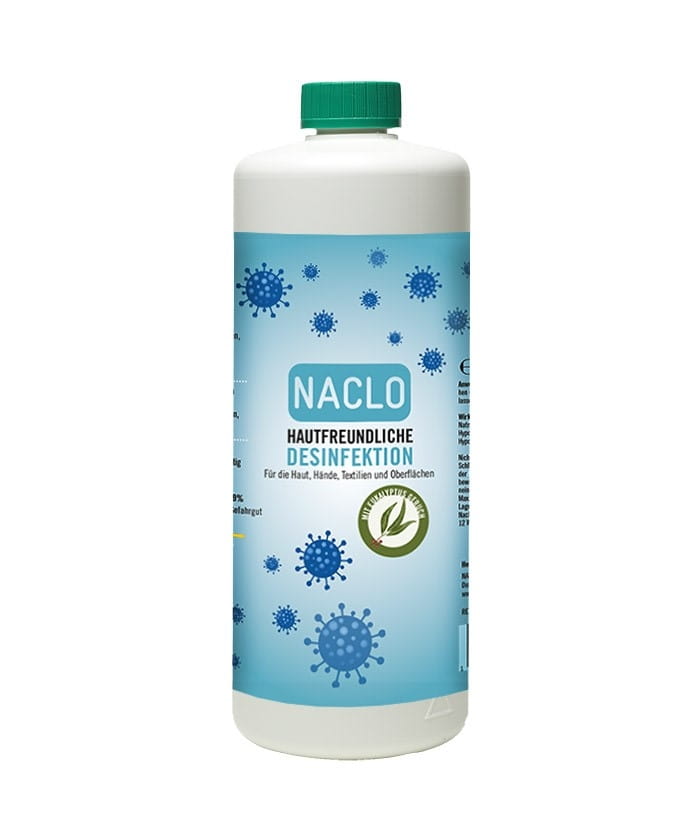 Hände- & Flächendesinfektionsmittel mit Eukalyptus, Flasche 1 Liter