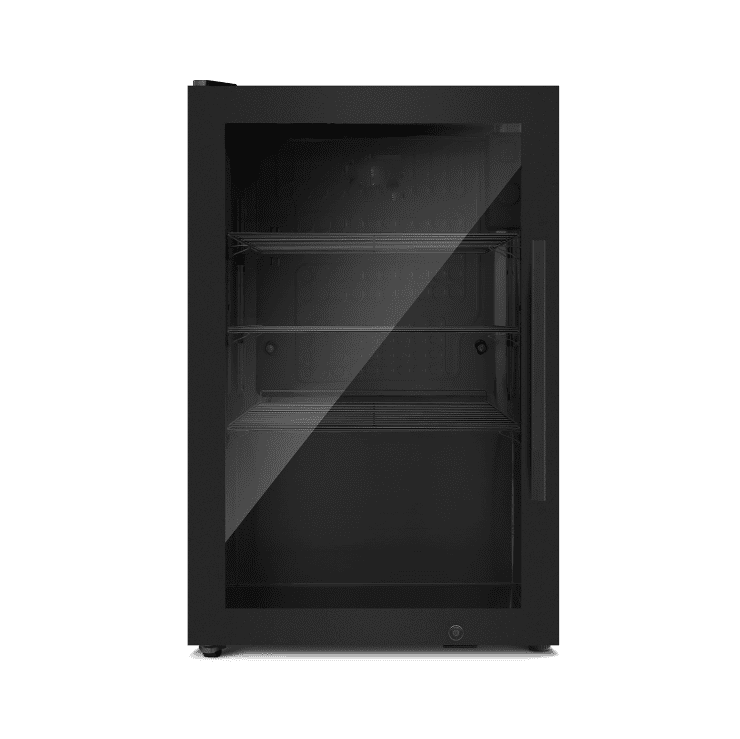 Outdoor Getränkekühlschrank, schwarz, 0°C bis +10°C,Türanschlag links