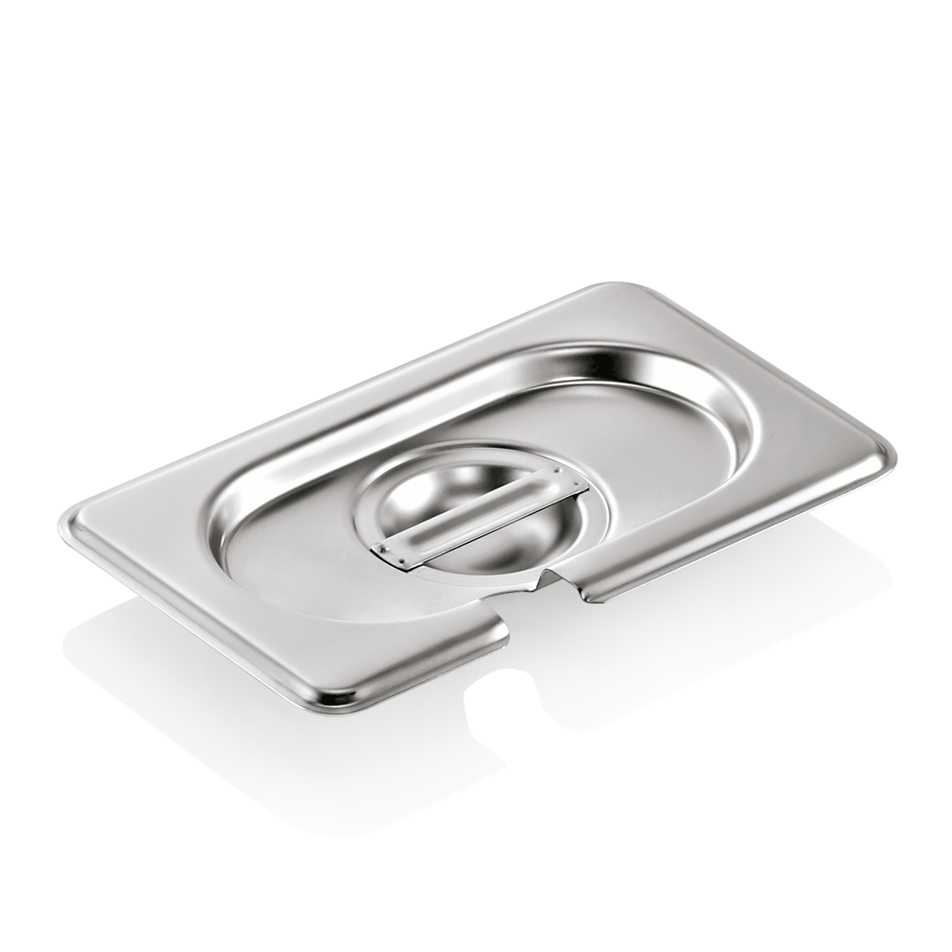 GN Deckel 1/9 mit Löffelaussparung