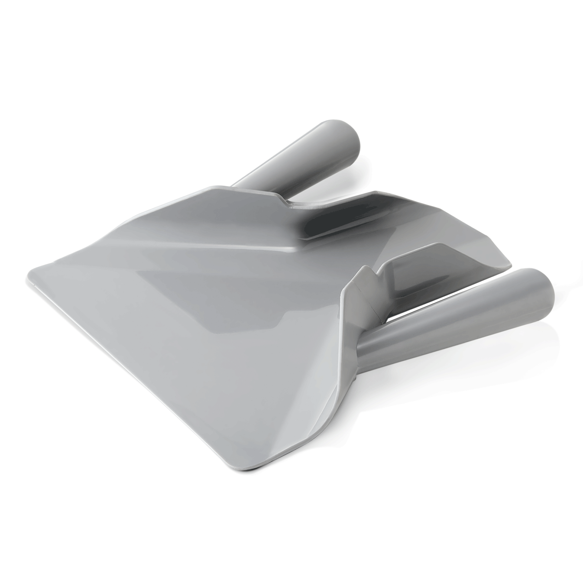 Pommesfrites-Schaufel, Polycarbonat, Universal mit 2 Griffen