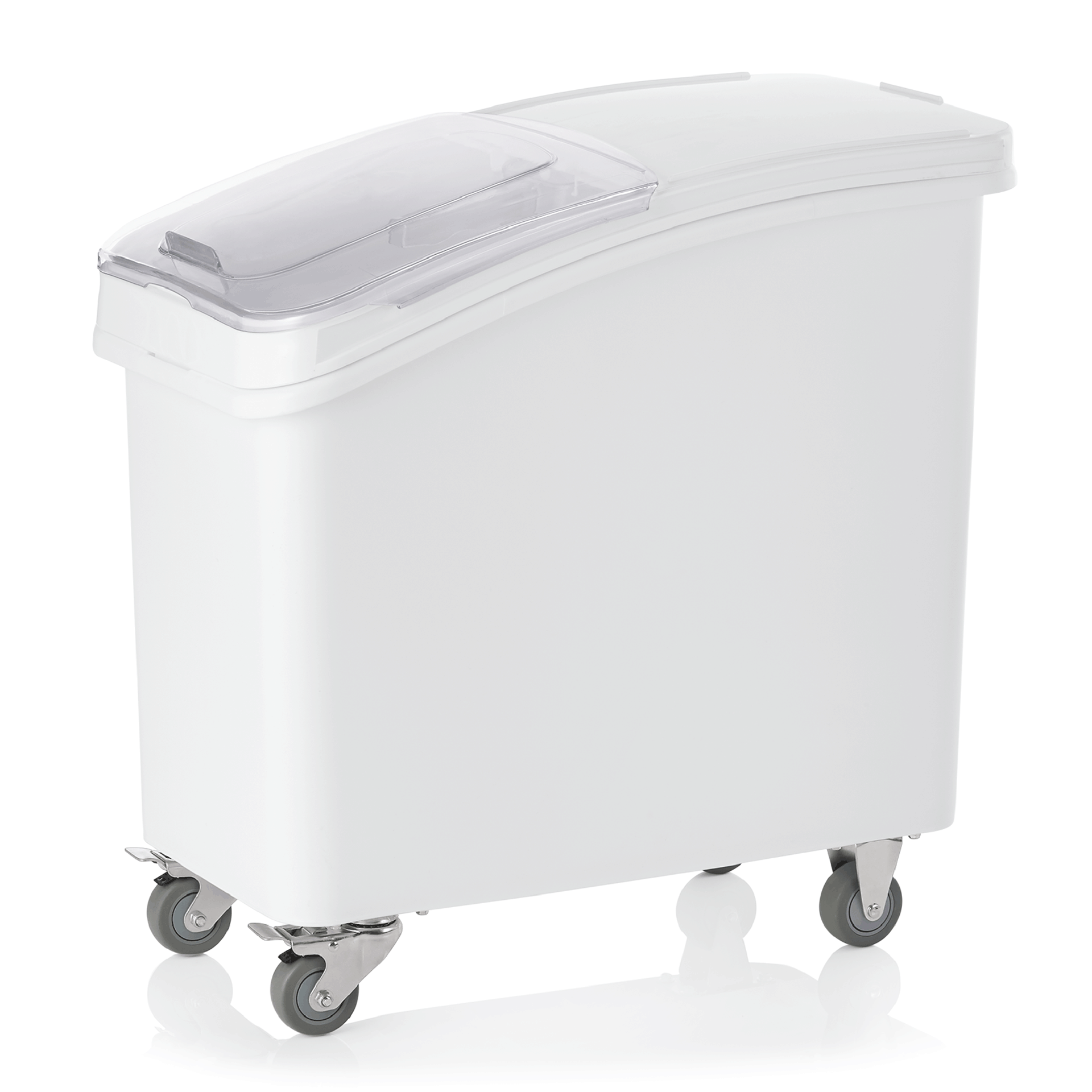 Zutaten-/Lagerbehälter - 81 Liter - Polyethylen/Deckel aus Polycarbonat - einseitig aufschiebbar, 4