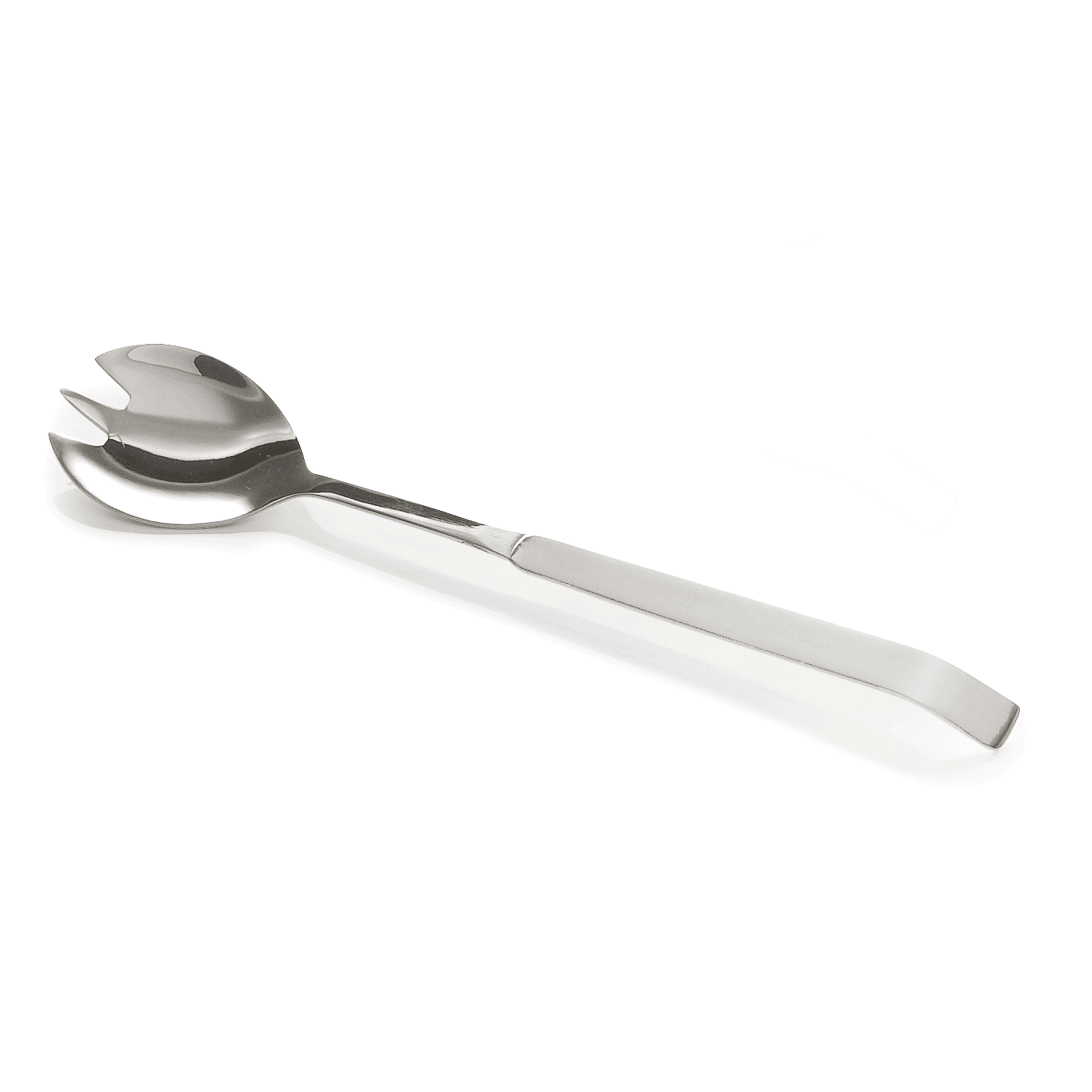 Salatbesteck, Gabel klein, Länge 24 cm, Laffe 5,5x4,5 cm, schwere Ausführung