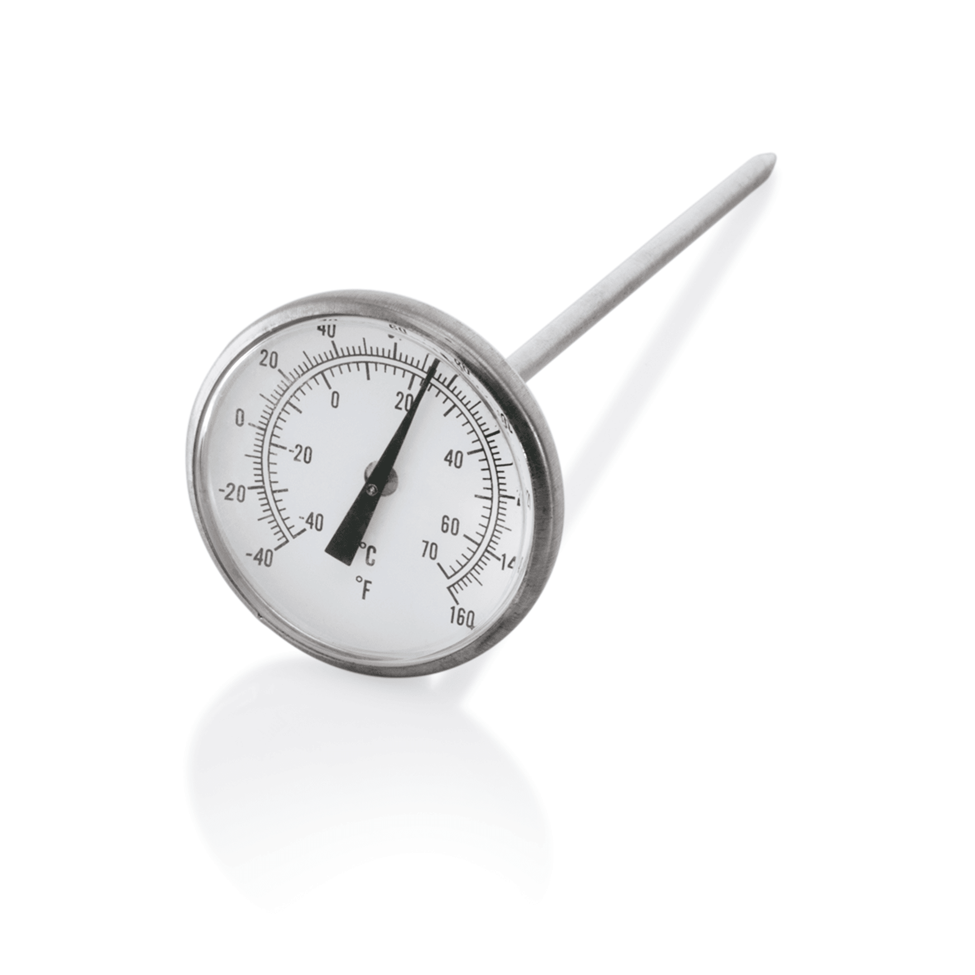 Einstech-Thermometer, analog,  -40/+70° C