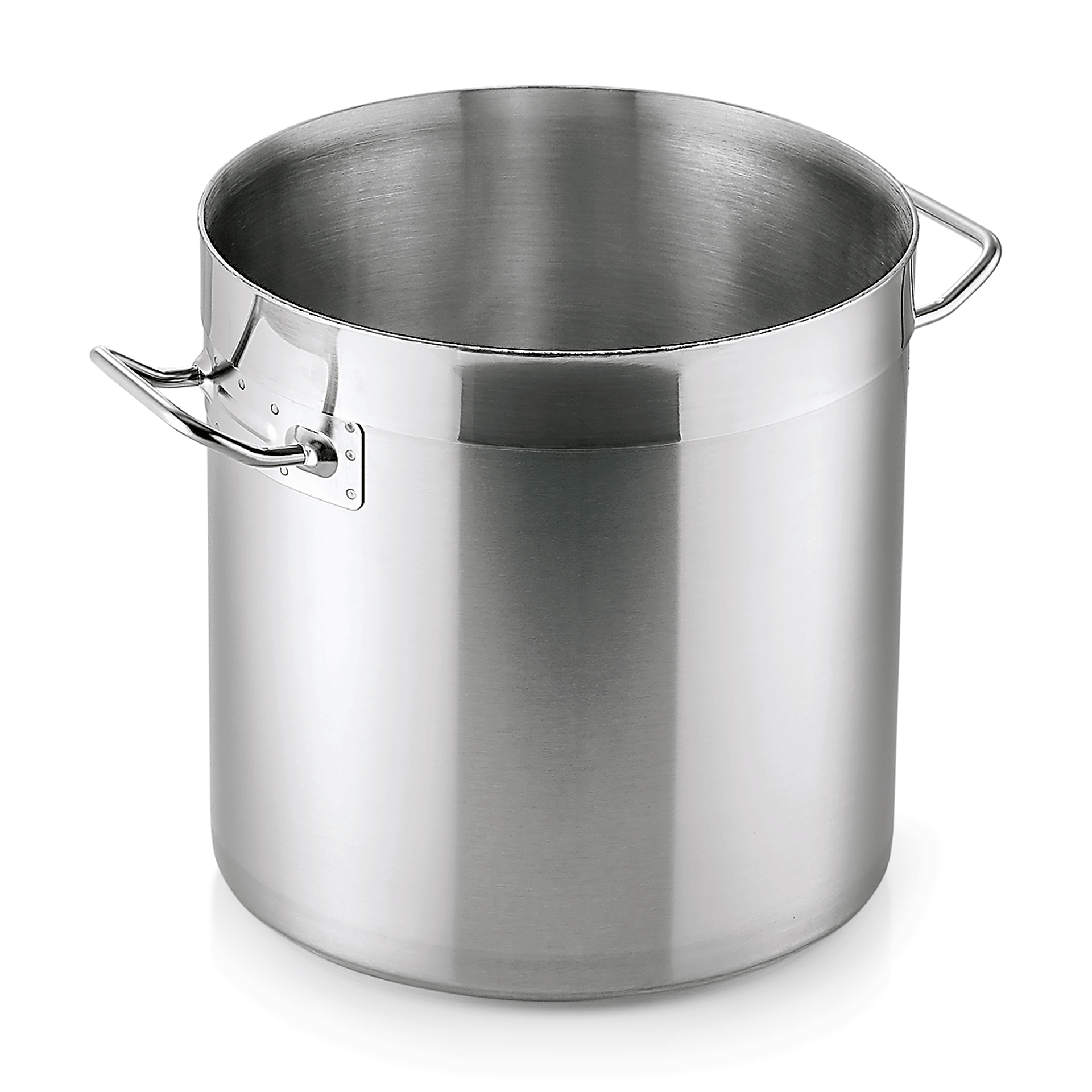Hoher Suppentopf, 37 Ltr., randverstärkt, Sandwichboden