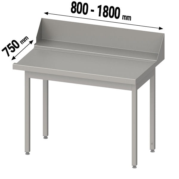 Premium Ablauftisch ohne Grundboden, Anbauseite rechts