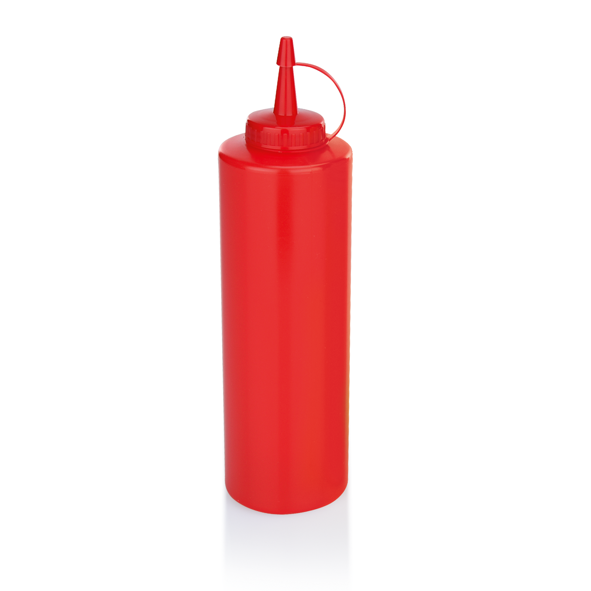 Quetschflasche, PE, rot
