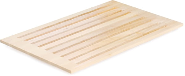 Schneidbrett GN 1/1, Ahorn massiv, gerillt, passend für Buffet-Sets