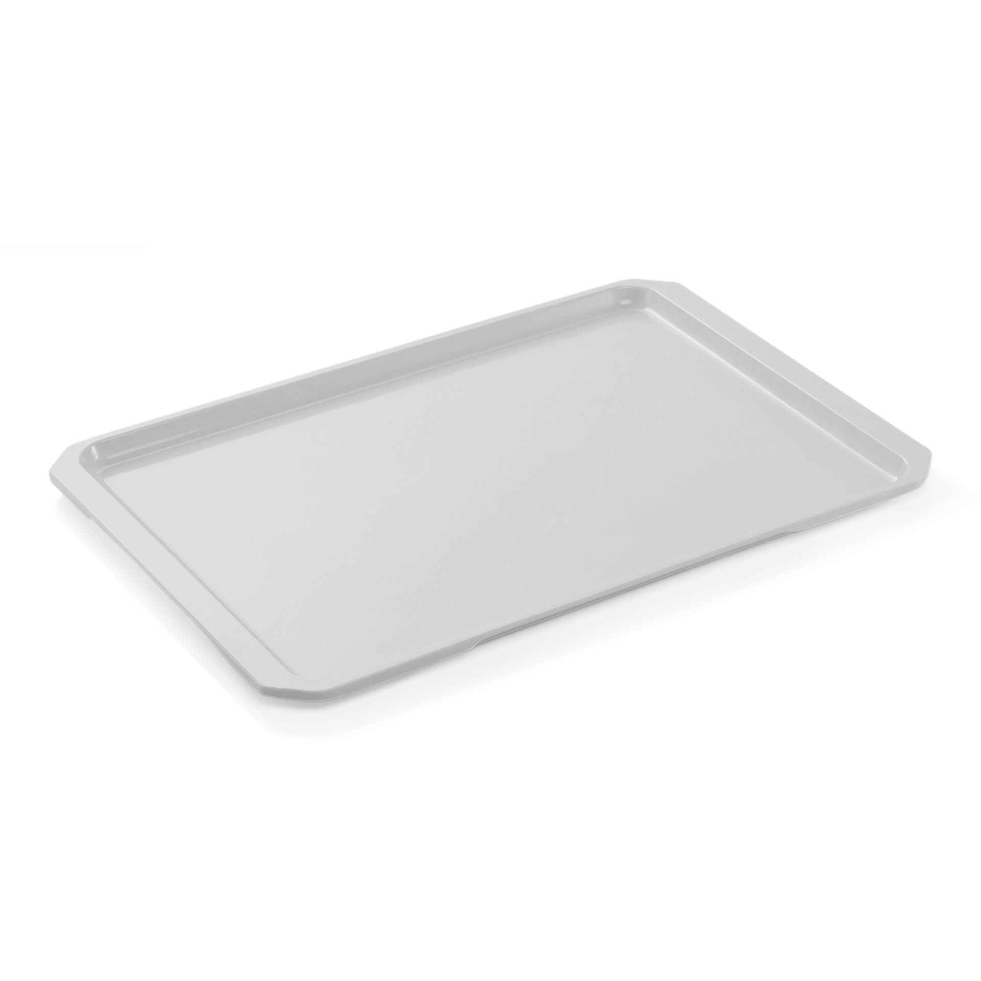 Systemtablett, 46 x 35,5 cm, lichtgrau, Polyester