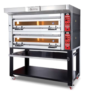 PREMIUM Bäckerei- & Konditoreiofen, 2 Backkammern und Untergestell