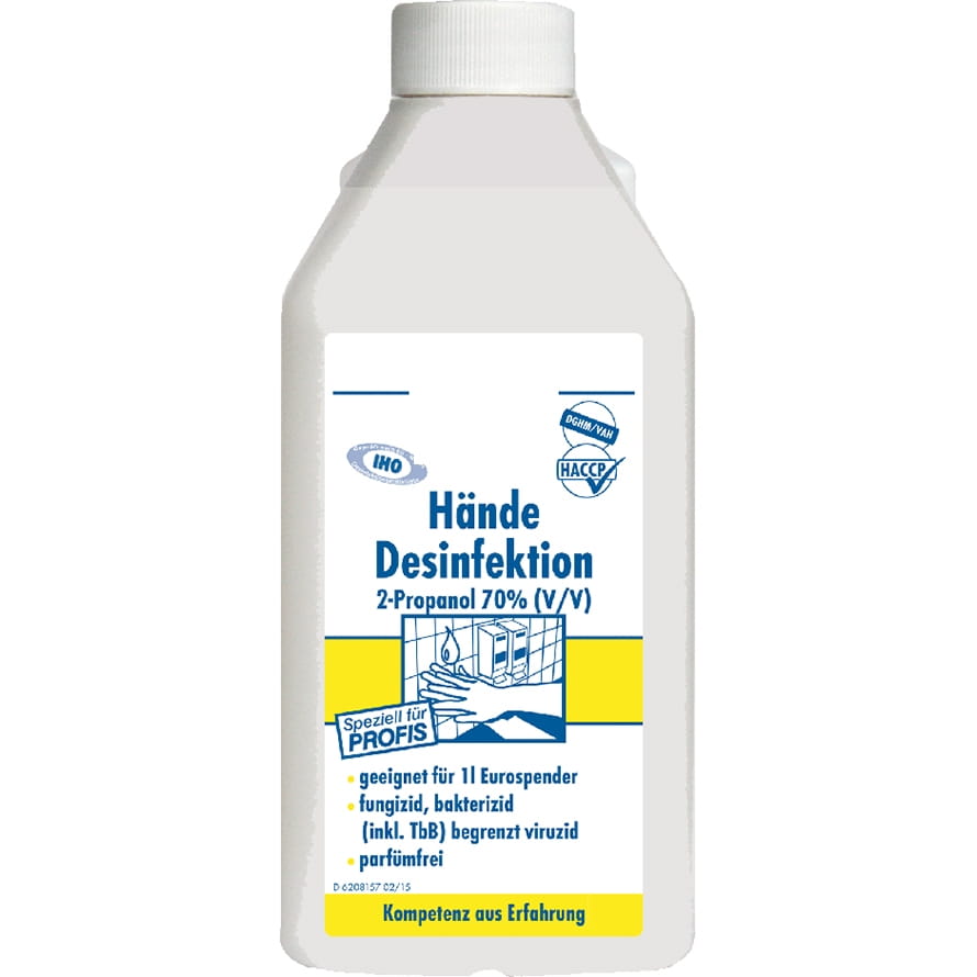 Händedesinfektion, Flasche, 1 Liter