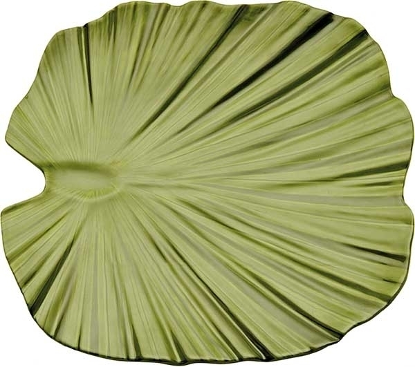 Palmblattschale "Natural Collection", Melamin, grün