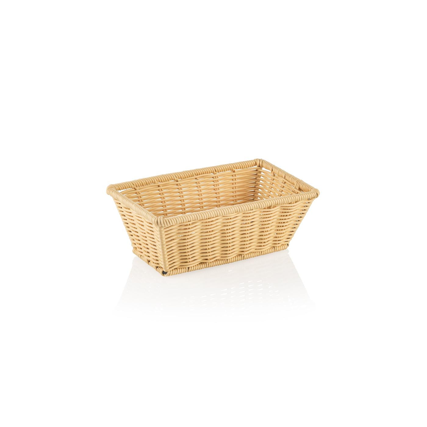Korb GN 1/4, spülmaschinenfest, BPA-frei, 265 x 160 x 100 mm, beige