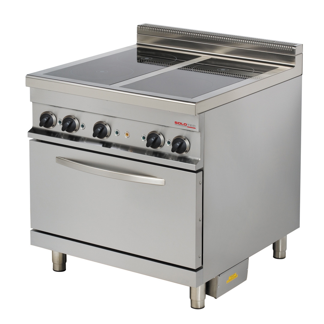 Ceranherd, mit 2/1 GN Elektro-Backofen  - SOLOTEC 900