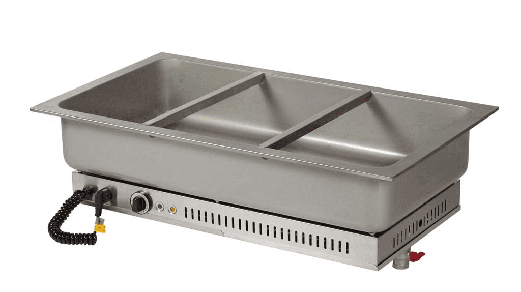 SOLOTEC Einbau Bain Marie 3/1 GN Serie "Drop In"Nutztiefe 150mm