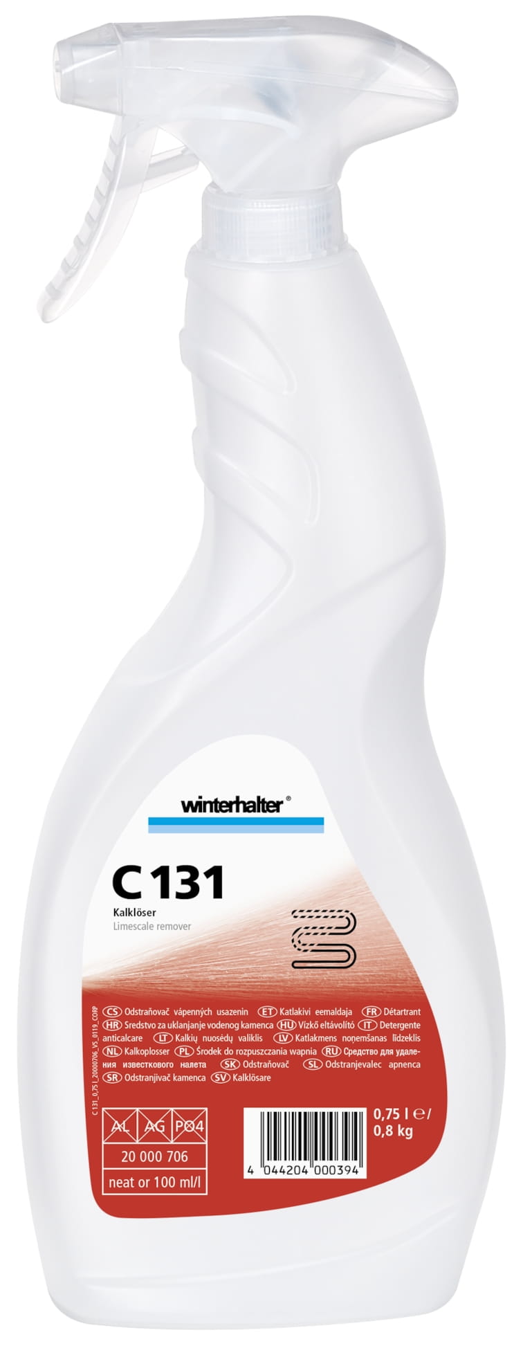 Kalklöser C 131, 0,75 ltr.