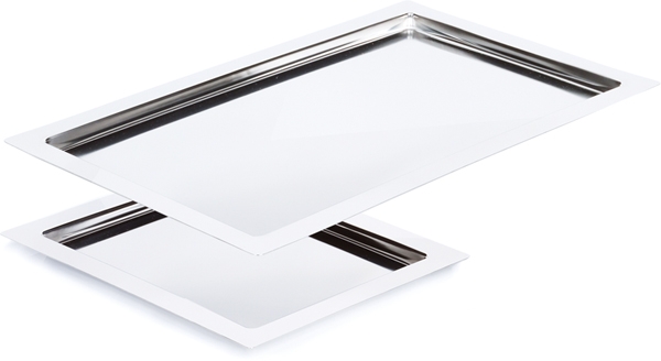 Edelstahl-Tablett GN 1/1 passend für Buffet-Sets