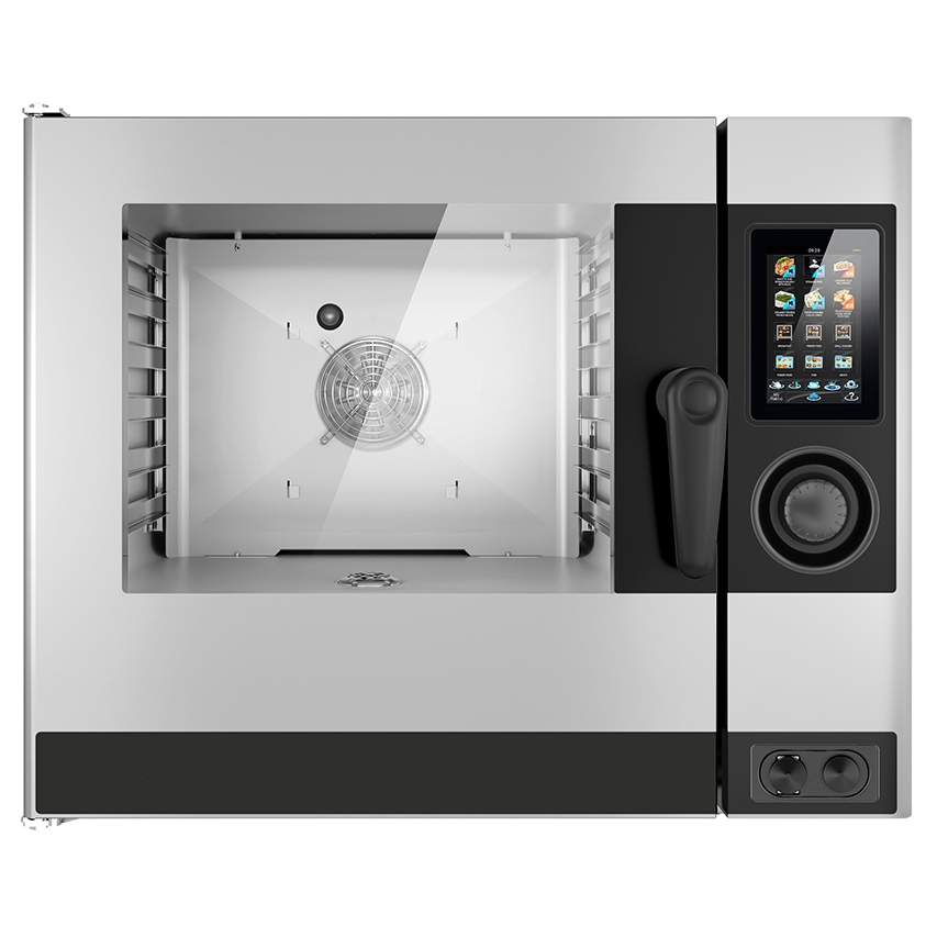 Elektrischer Kombidämpfer Dampfgenerator - 6 x 1/1 GN, mit Touchscreen-Display