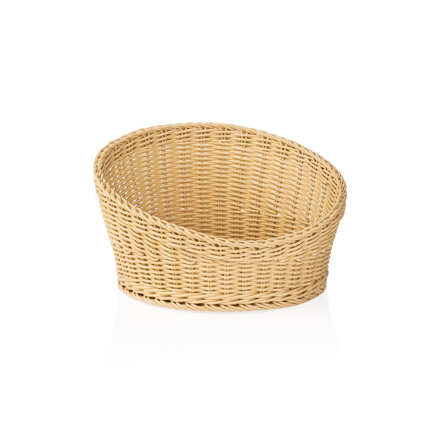 Buffetkorb, stapelbar, spülmaschinenfest, BPA-frei, Ø 345 x H 200 / 100 mm, beige
