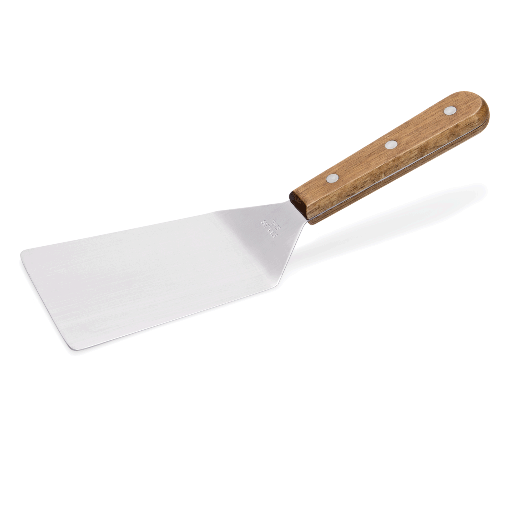 Bratenwender, mit Holzgriff